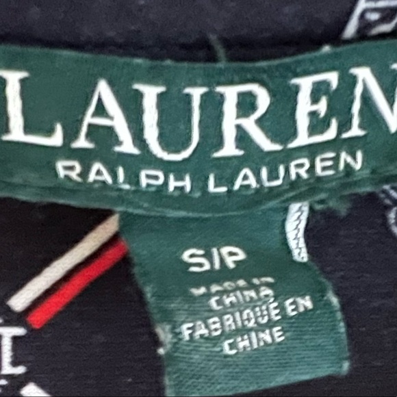 Ralph Lauren Navy Logo Shirt Dress - Picture 13 of 13